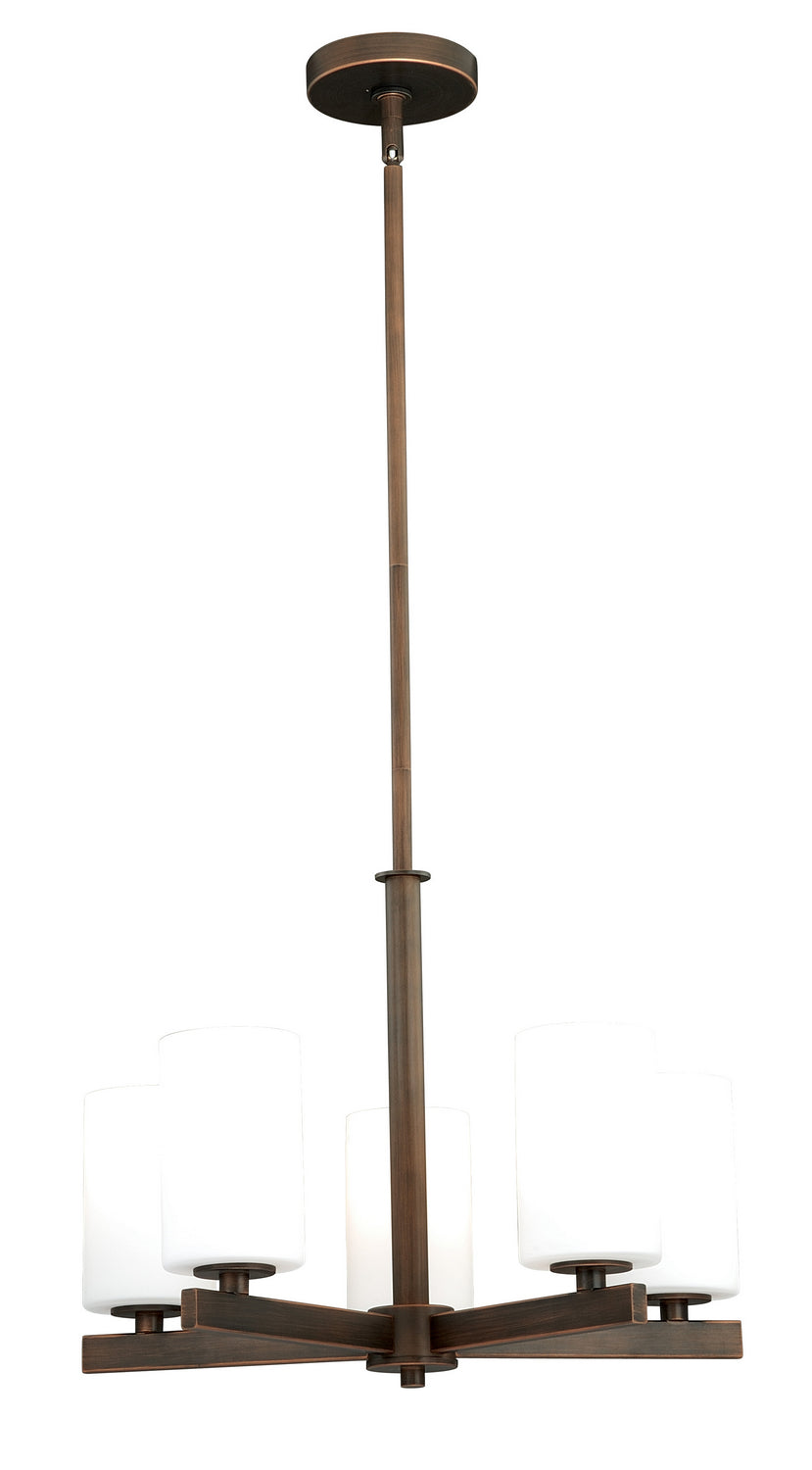 Vaxcel Glendale H0120 Chandelier Light - Sienna Bronze