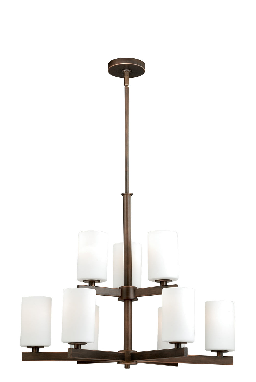 Vaxcel Glendale H0124 Chandelier Light - Sienna Bronze
