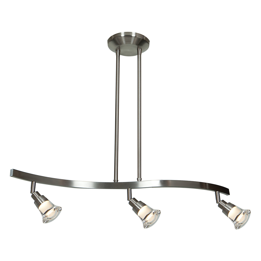 Access Lighting 63053LEDD-MC/ACR Modern Optix Track Light Matte Chrome