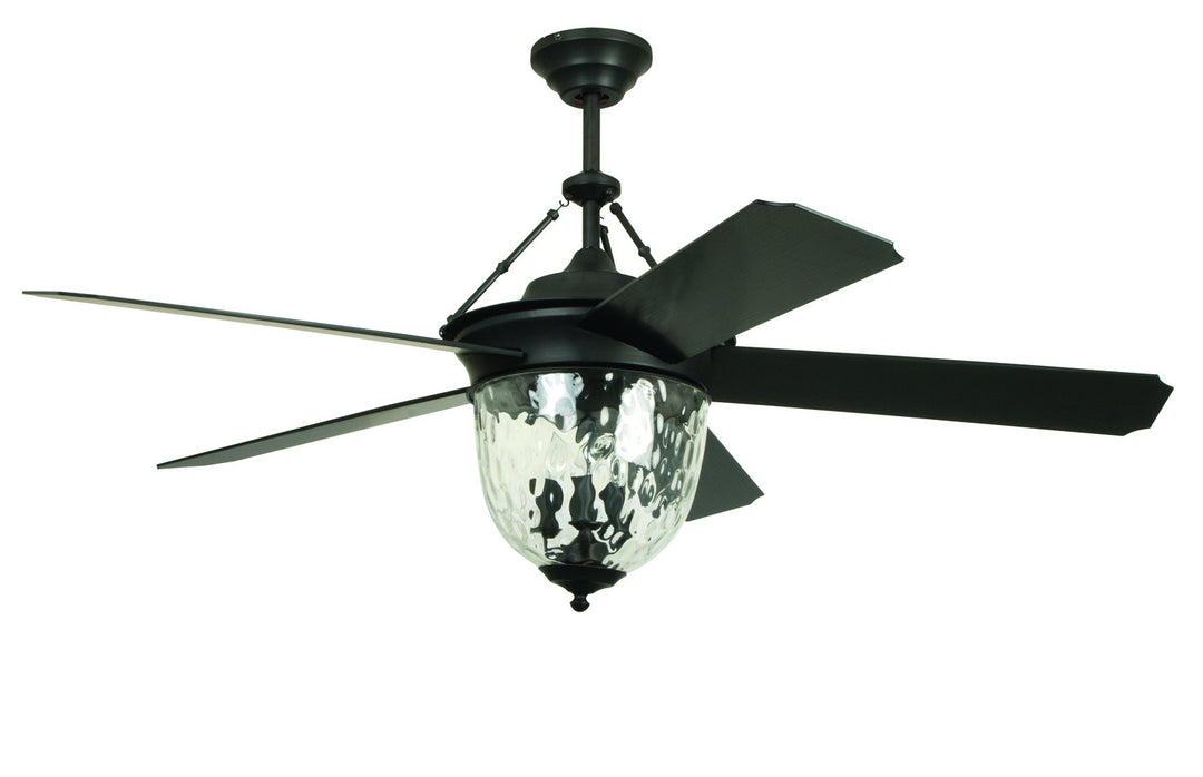 Craftmade Cavalier CAV52ABZ5LK Ceiling Fan 52 - Aged Bronze Brushed, Aged Bronze/Aged Bronze/