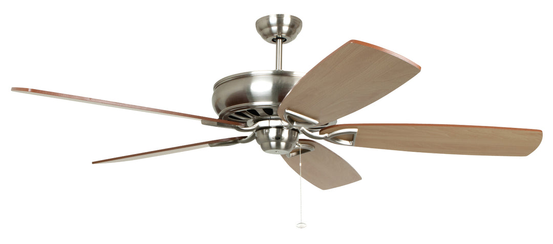 Craftmade Supreme Air 62`` K11030 Ceiling Fan 70 - Brushed Polished Nickel, Teak/Walnut/