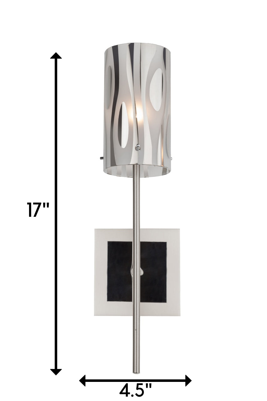 Varaluz Chroman Empire AC1071 Wall Sconce Light - Chrome