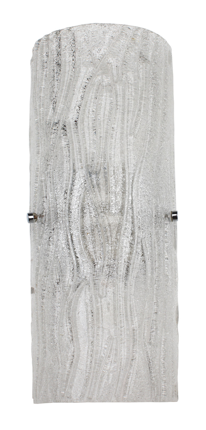 Varaluz Brilliance AC1102 Wall Sconce Light - Chrome
