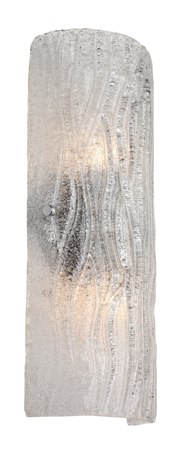 Varaluz Brilliance AC1102 Wall Sconce Light - Chrome