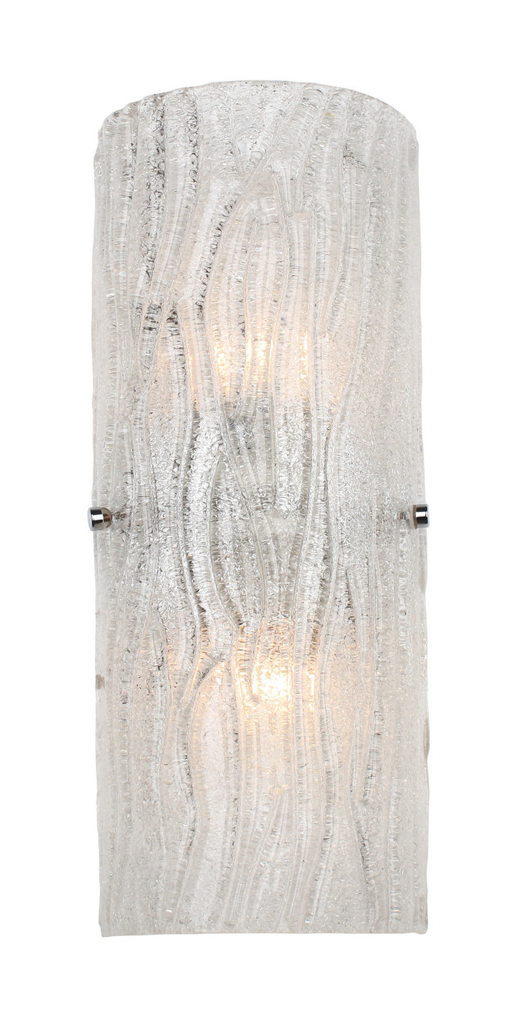 Varaluz Brilliance AC1102 Wall Sconce Light - Chrome