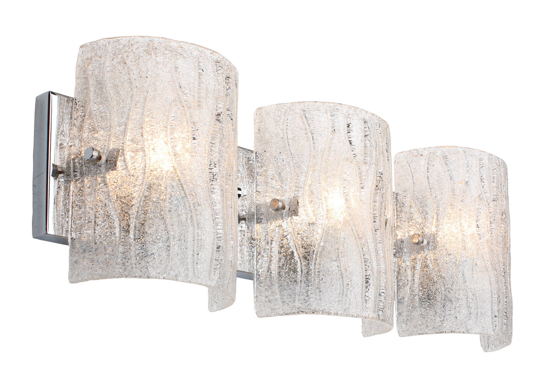 Varaluz Brilliance AC1103 Bath Vanity Light 24 in. wide - Chrome