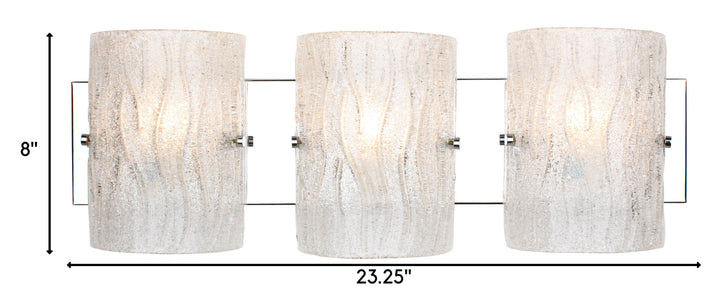 Varaluz Brilliance AC1103 Bath Vanity Light 24 in. wide - Chrome