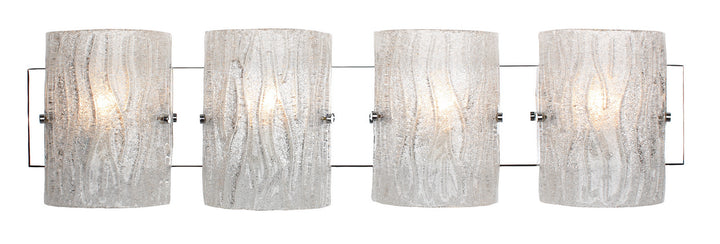 Varaluz Brilliance AC1104 Bath Vanity Light 32 in. wide - Chrome