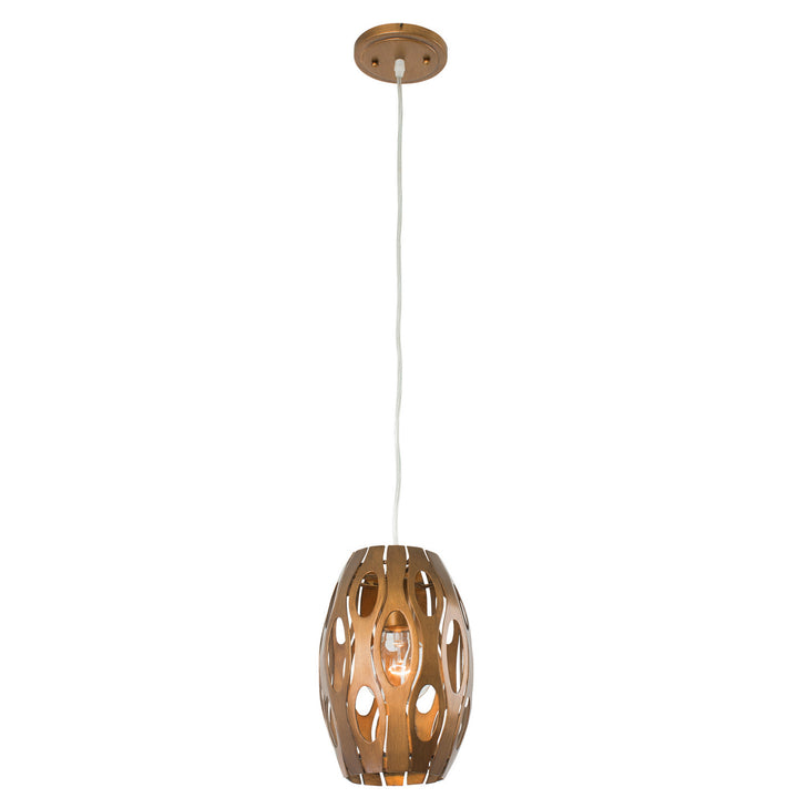 Varaluz Masquerade 149M01HO Pendant Light - Hammered Ore