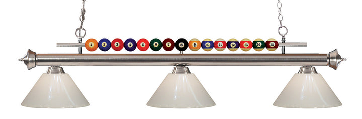 Z-Lite Shark 170BN-PWH Pendant Light - Brushed Nickel
