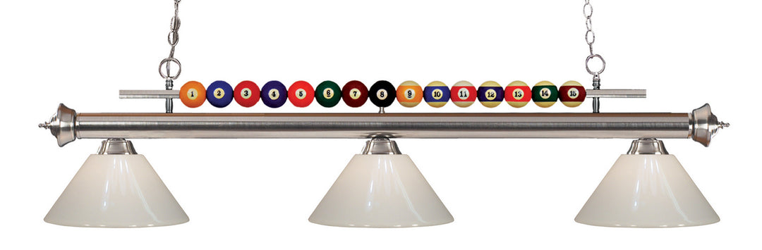 Z-Lite Shark 170BN-PWH Pendant Light - Brushed Nickel