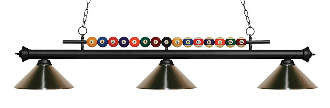 Z-Lite Shark 170MB-MBN Pendant Light - Matte Black