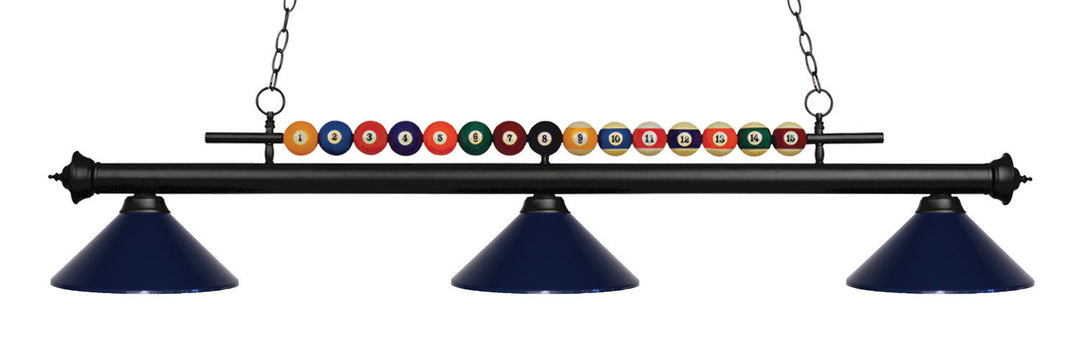 Z-Lite Shark 170MB-MNB Pendant Light - Matte Black