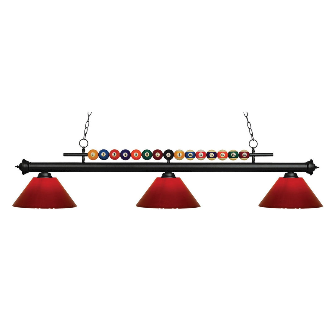 Z-Lite Shark 170MB-PRD Pendant Light - Matte Black