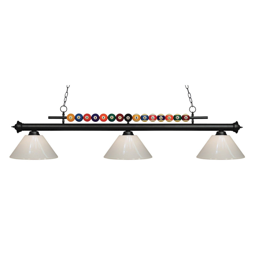 Z-Lite Shark 170MB-PWH Pendant Light - Matte Black