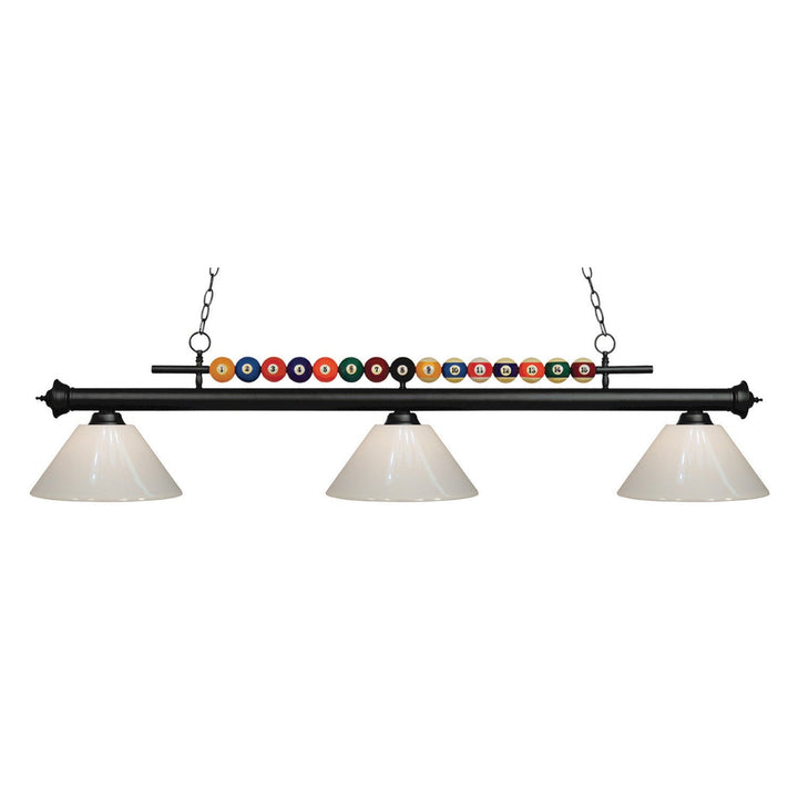 Z-Lite Shark 170MB-PWH Pendant Light - Matte Black