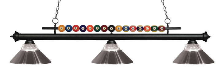 Z-Lite Shark 170MB-RBN Pendant Light - Matte Black