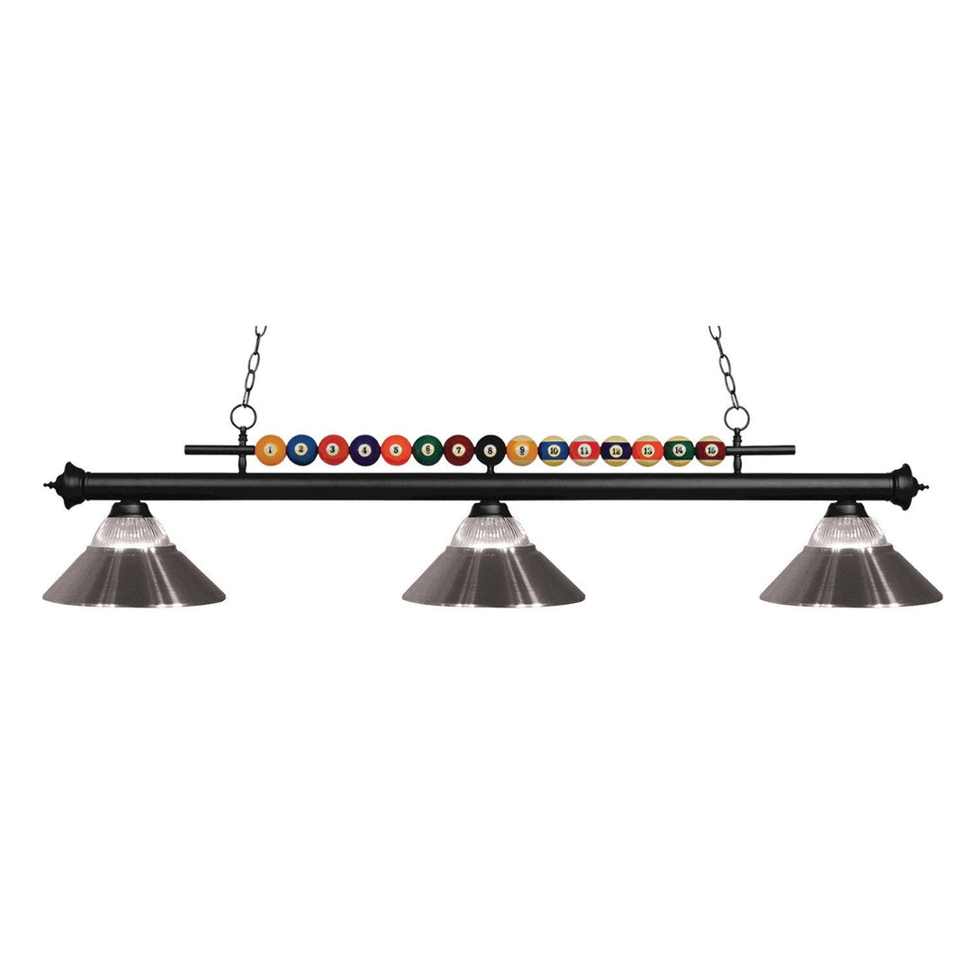 Z-Lite Shark 170MB-RBN Pendant Light - Matte Black