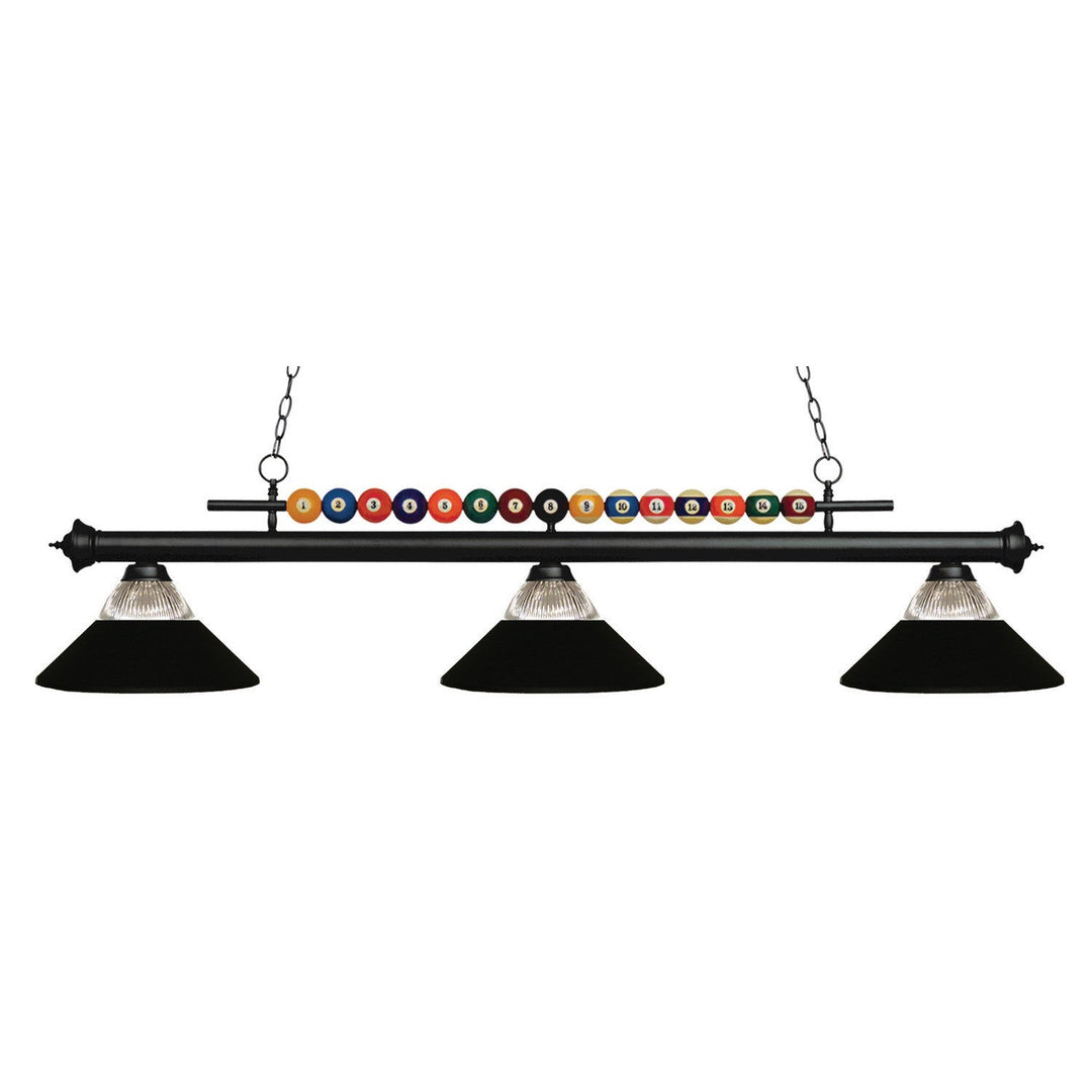 Z-Lite Shark 170MB-RMB Pendant Light - Matte Black