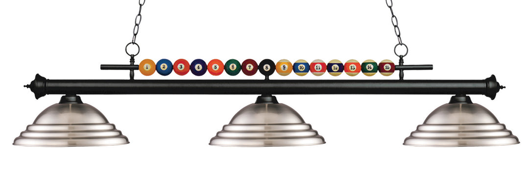 Z-Lite Shark 170MB-SBN Pendant Light - Matte Black