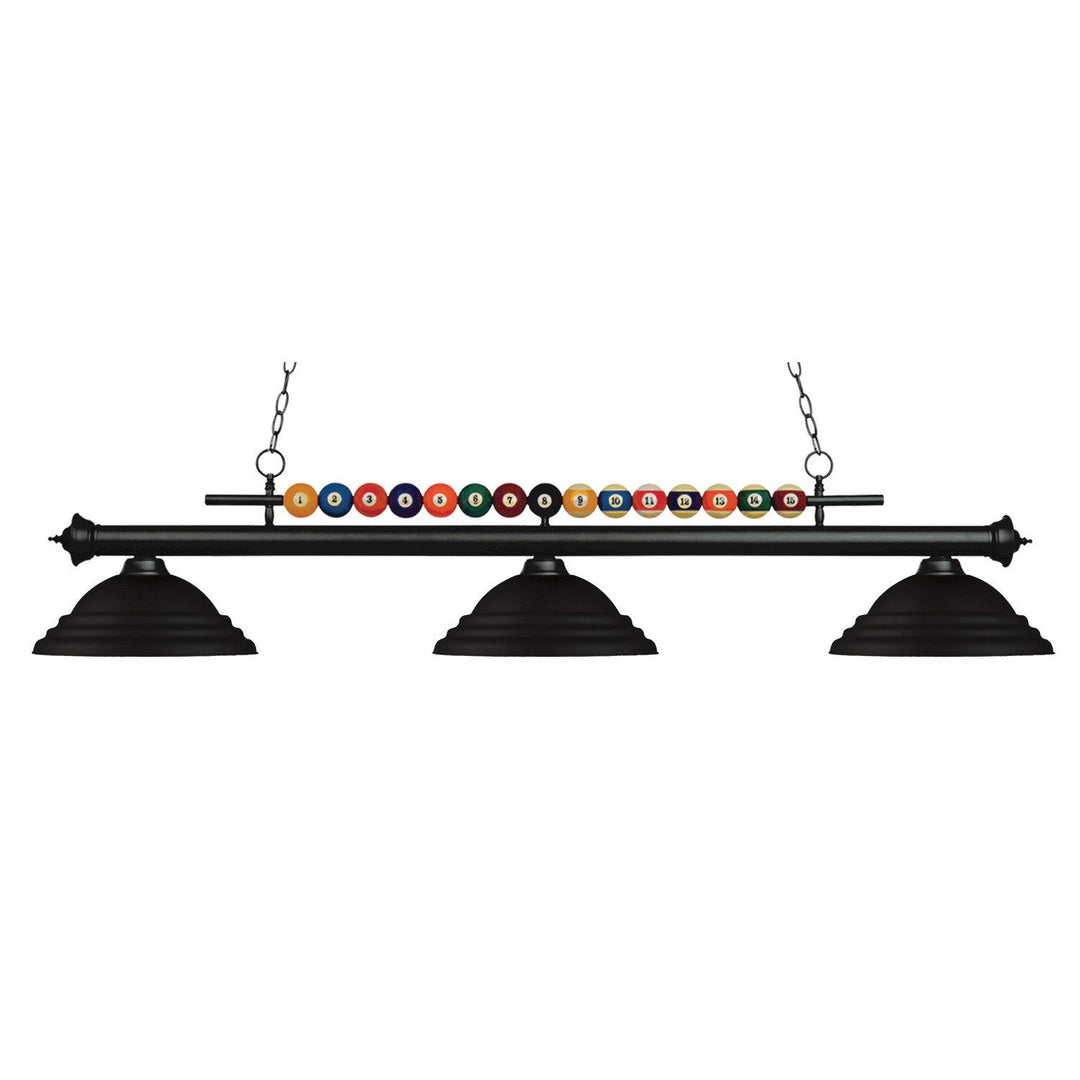 Z-Lite Shark 170MB-SMB Pendant Light - Matte Black
