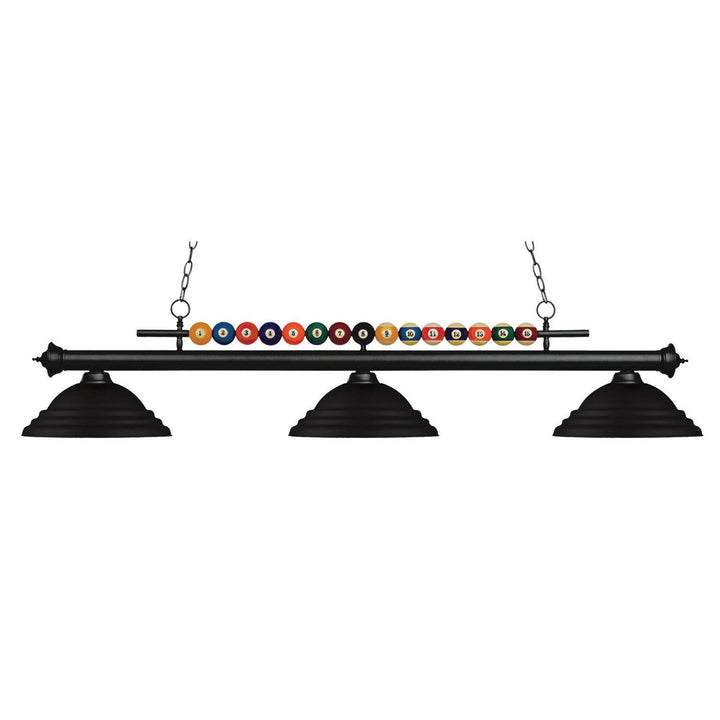 Z-Lite Shark 170MB-SMB Pendant Light - Matte Black