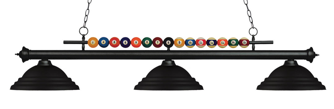 Z-Lite Shark 170MB-SMB Pendant Light - Matte Black