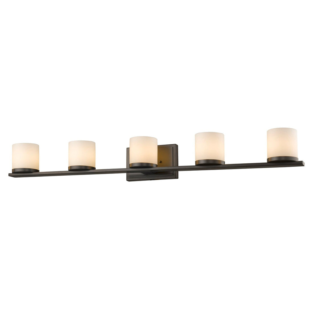 Z-Lite Nori 1912-5V-BRZ Bath Vanity Light 40 in. wide - Bronze