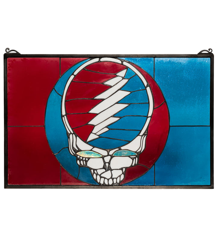 Meyda Tiffany Lighting 141459 Greatful Dead Window Mirror Multicolored