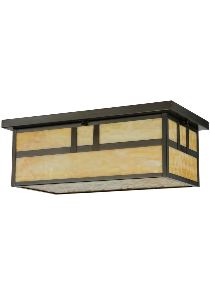 Meyda Tiffany Hyde Park 141527 Ceiling Light - Craftsman Brown