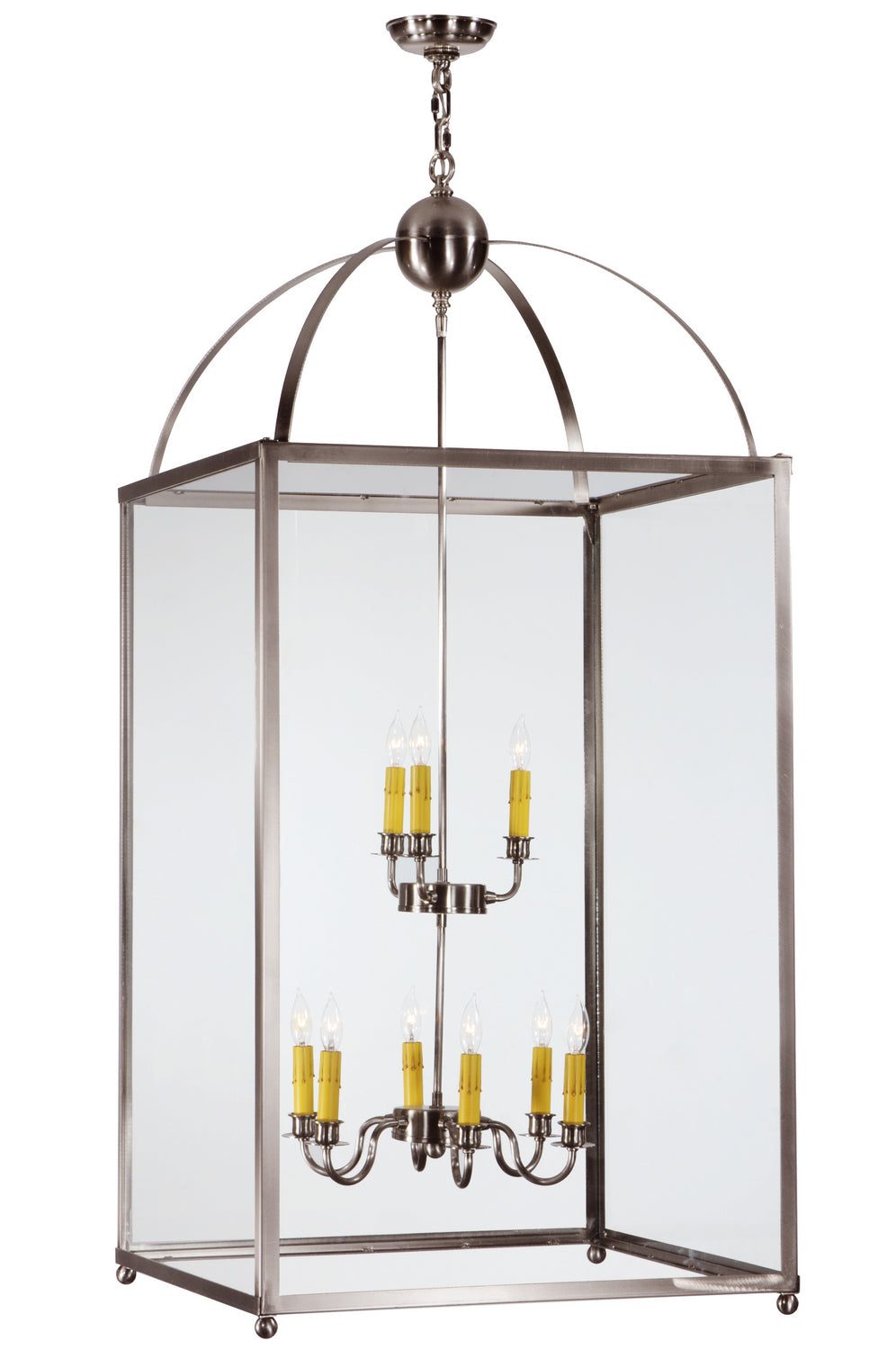 Meyda Tiffany Pavilion 141629 Pendant Light - Brushed Nickel