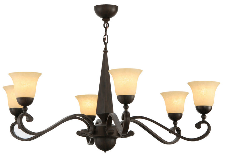Meyda Tiffany Muirfield 141664 Chandelier Light - Rust,Custom