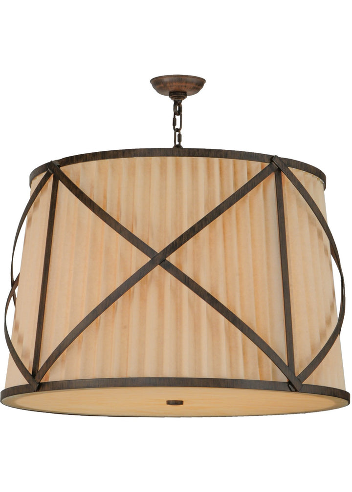 Meyda Tiffany Muirfield 141669 Pendant Light - Rust