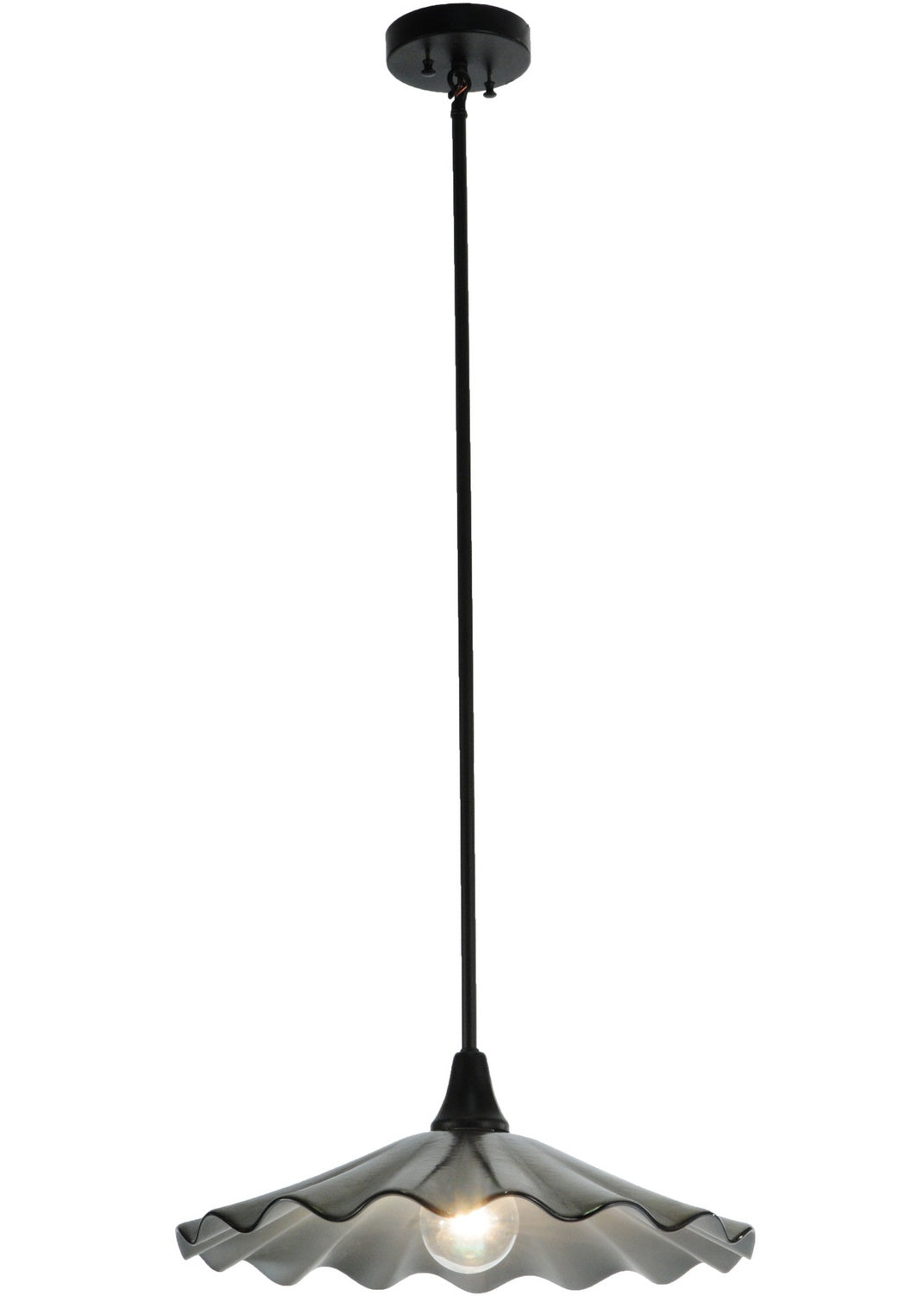 Meyda Tiffany Metro Fusion 141707 Pendant Light - Gold Irid/White Irid