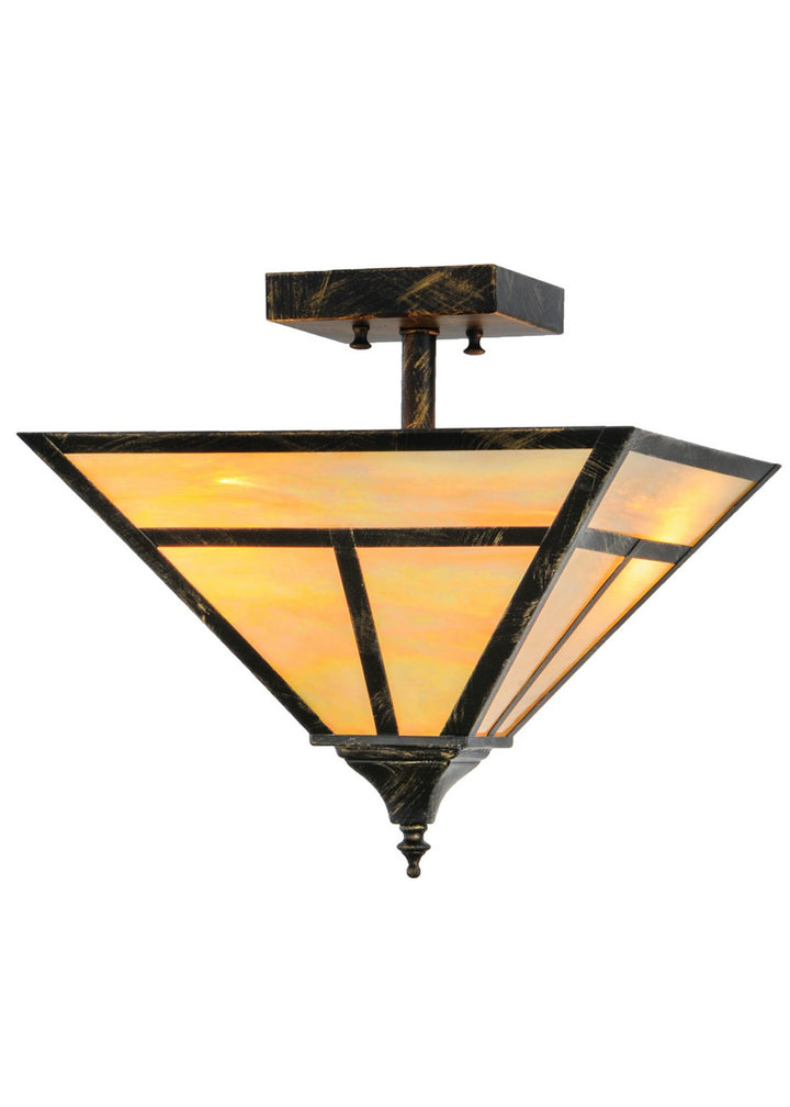 Meyda Tiffany T" Mission" 142016 Ceiling Light - Timeless Bronze,Custom