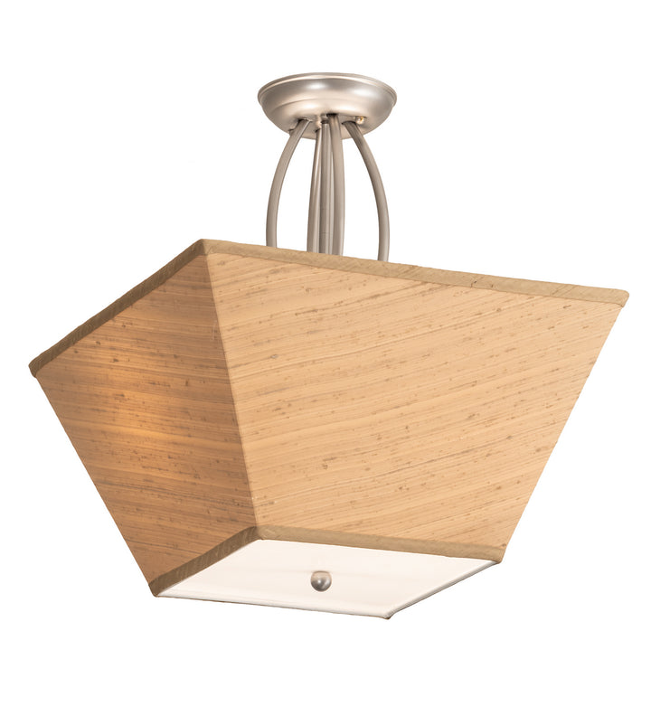 Meyda Tiffany Cesta 142378 Pendant Light - Brushed Nickel
