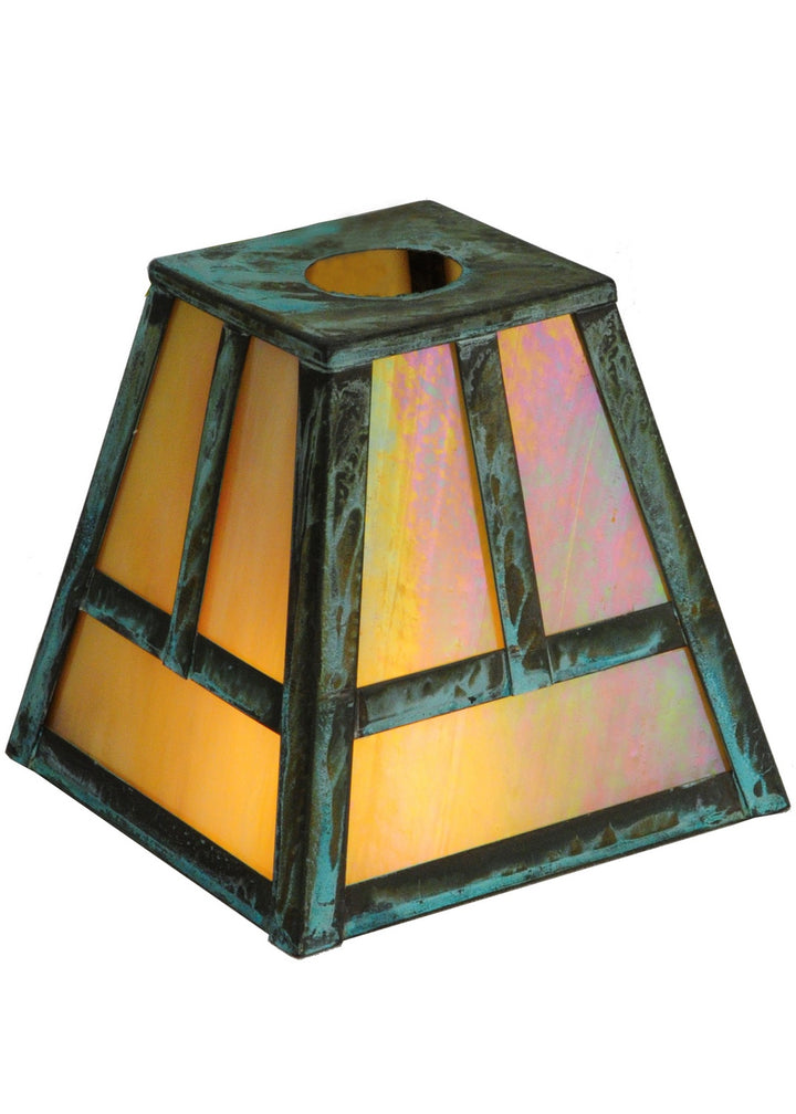 Meyda Tiffany Lighting 142416 Bear On The Loose Shade Lamp Shade Verde