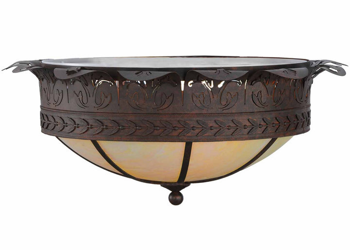 Meyda Tiffany Crowne 142491 Ceiling Light - Rust,Wrought Iron