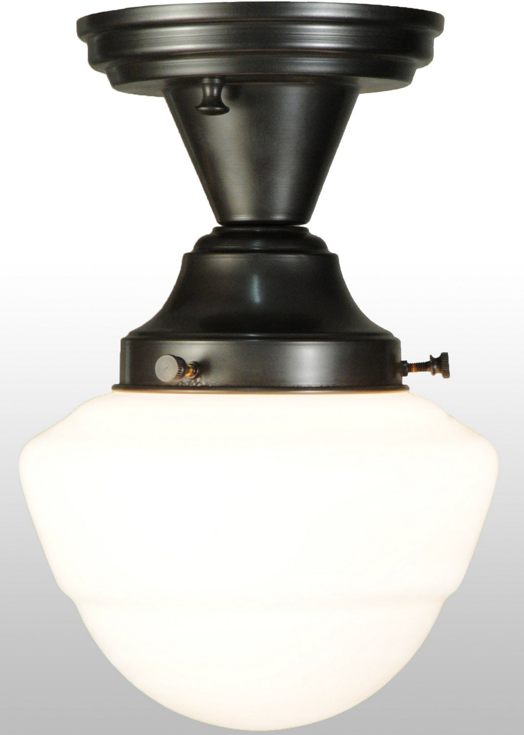 Meyda Tiffany Revival 142643 Ceiling Light - Craftsman Brown
