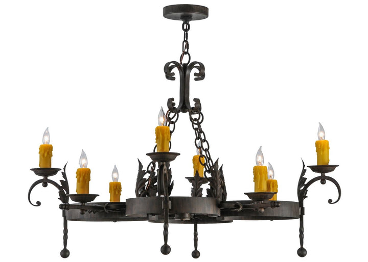 Meyda Tiffany Andorra 142876 Chandelier Light - Rust,Custom