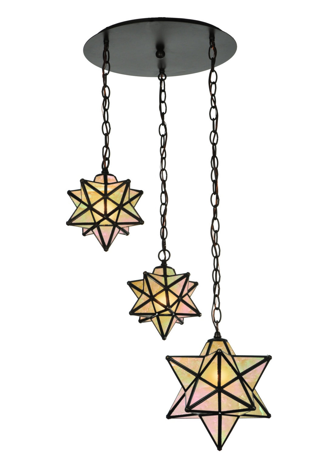 Meyda Tiffany Moravian Star 143177 Pendant Light - Antique