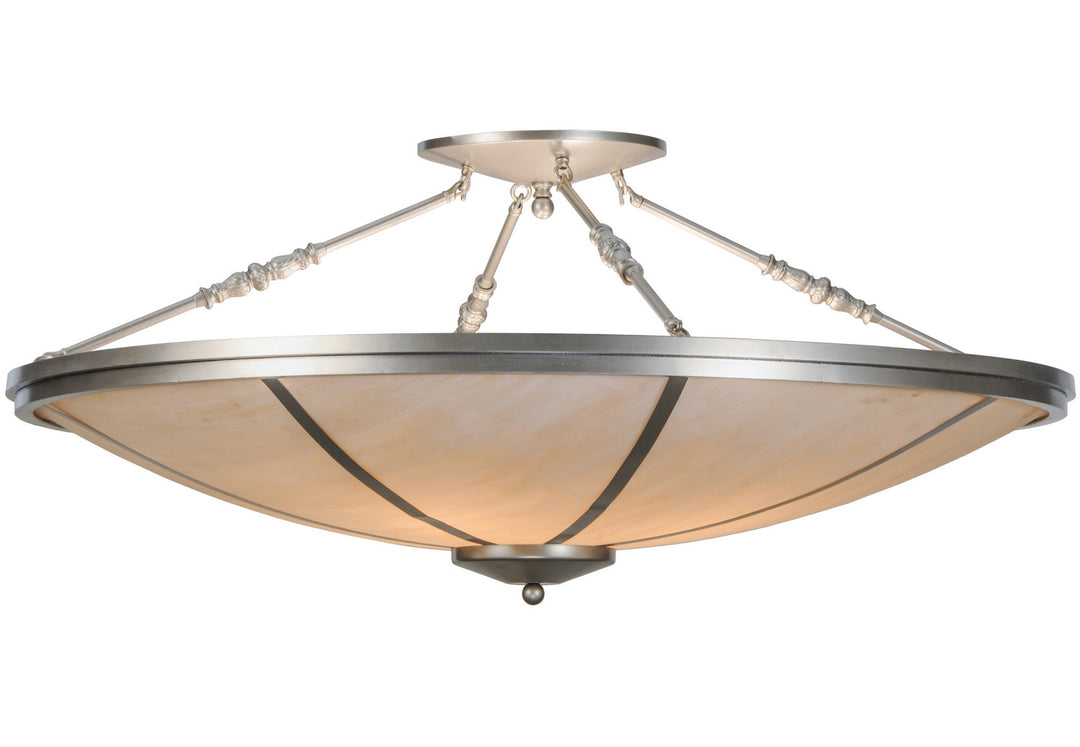 Meyda Tiffany Commerce 143628 Ceiling Light - Nickel