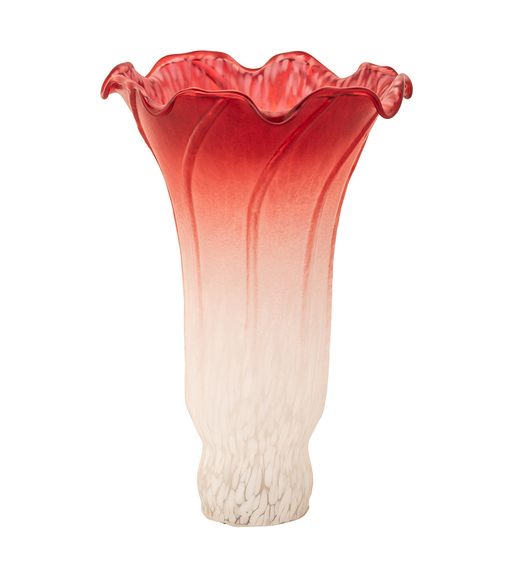 Meyda Tiffany Lighting 143645 Pink/White Pond Lily Shade Lamp Shade Two-Tone