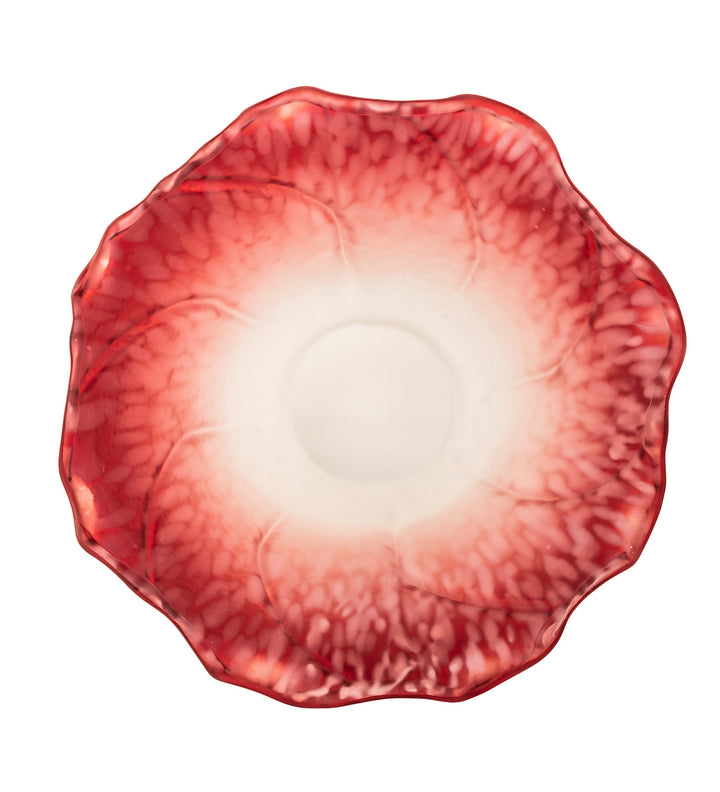 Meyda Tiffany Lighting 143645 Pink/White Pond Lily Shade Lamp Shade Two-Tone