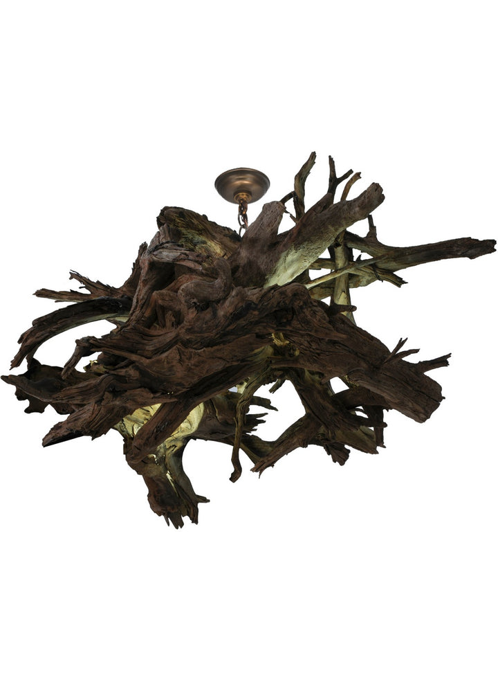 Meyda Tiffany Driftwood 143814 Chandelier Light - Natural Wood