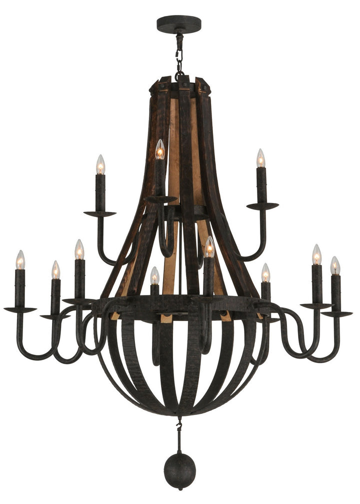 Meyda Tiffany Barrel Stave 143858 Chandelier Light - Custom