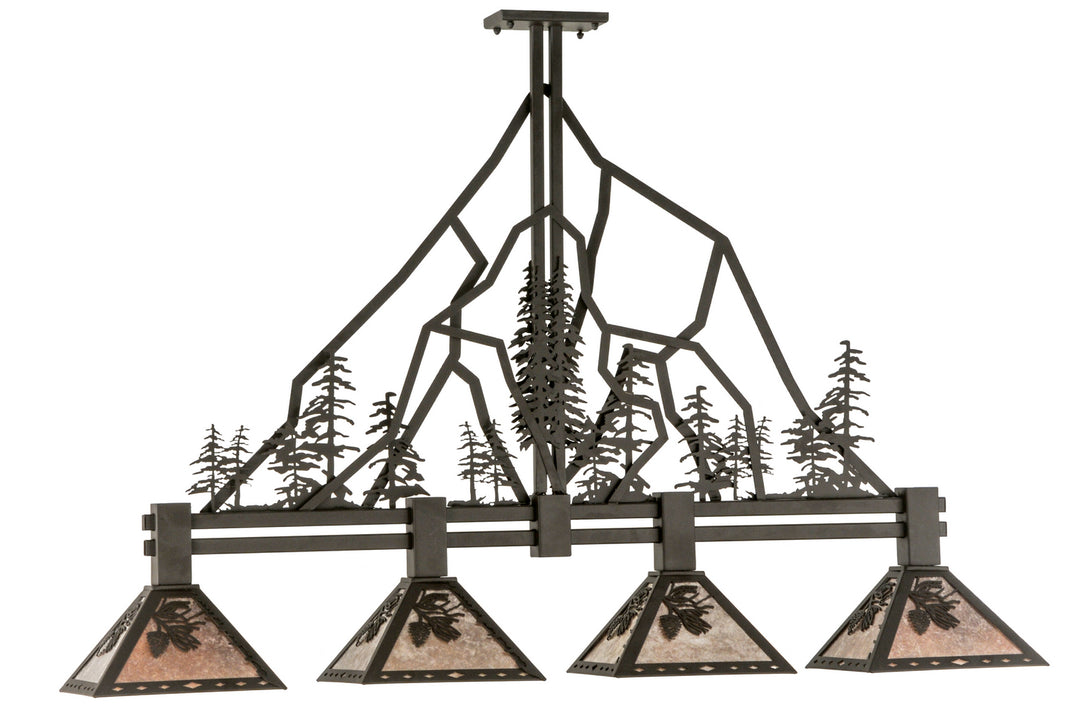 Meyda Tiffany Tall Pines 143959 Pendant Light - Oil Rubbed Bronze