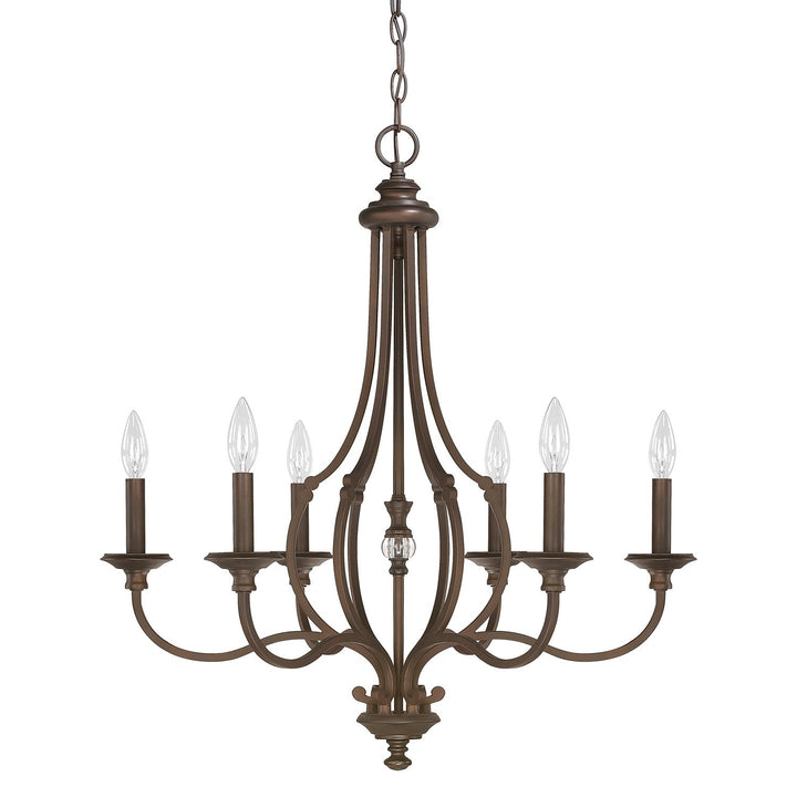 Capital Leigh 4706BB-000 Chandelier Light - Burnished Bronze