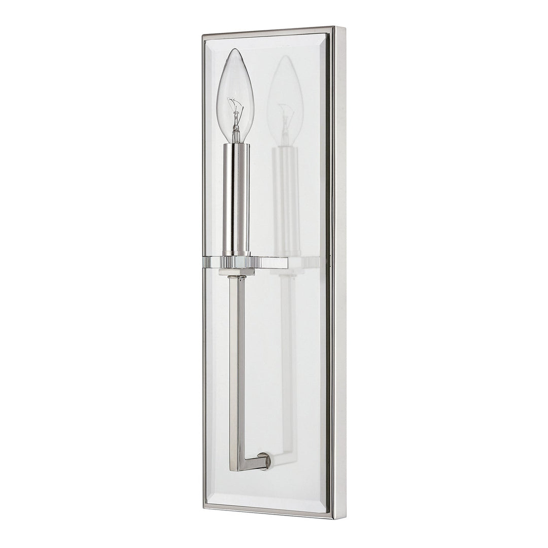 Capital Morgan 4811PN Wall Sconce Light - Polished Nickel