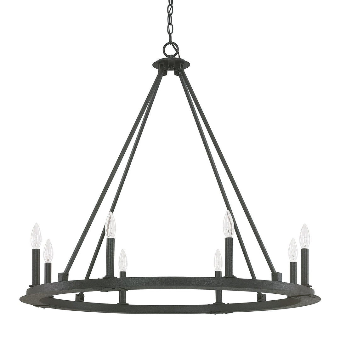 Capital Pearson 4918BI-000 Chandelier Light - Black Iron